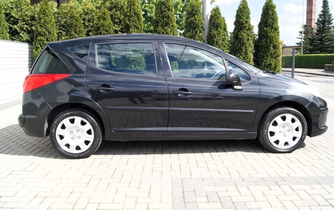 Peugeot 207 cena 9900 przebieg: 244000, rok produkcji 2008 z Syców małe 352